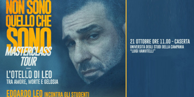 Edoardo Leo incontra gli studenti dell'Università Vanvitelli