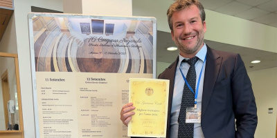 Premio Miglior Giovane ricercatore under 40 a Giovanni Cirillo